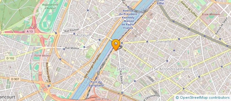 localisation de l'entreprise MONSIEUR SERGE DAVIDEAU  PARIS