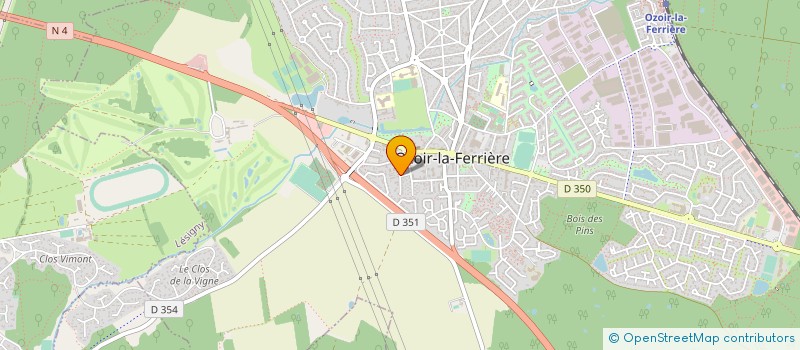 localisation de l'entreprise MONSIEUR SERGE DE SALVO à OZOIR-LA-FERRIERE