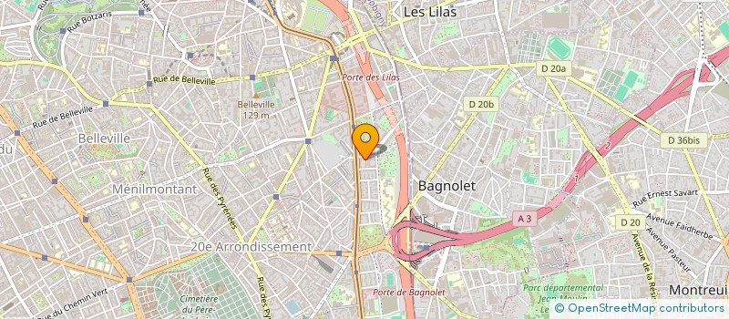 localisation de l'entreprise MONSIEUR SERGE DE SOUZA  PARIS