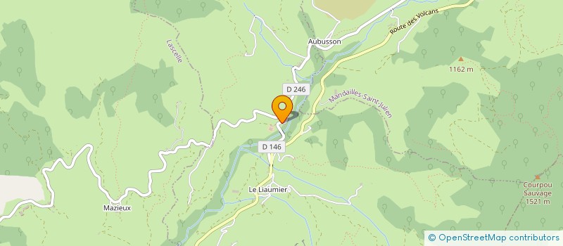 localisation de l'entreprise MONSIEUR SERGE DEBLADIS à SAINT-CIRGUES-DE-JORDANNE