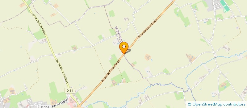 localisation de l'entreprise MONSIEUR SERGE DEBRIL  ZEGERSCAPPEL