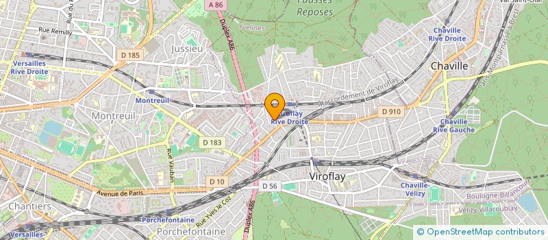 localisation de l'entreprise MONSIEUR SERGE DEGAND à VIROFLAY