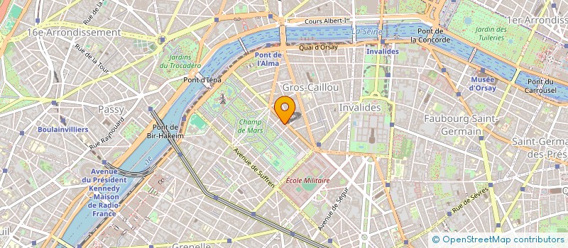 localisation de l'entreprise MONSIEUR SERGE DEGARDIN  PARIS