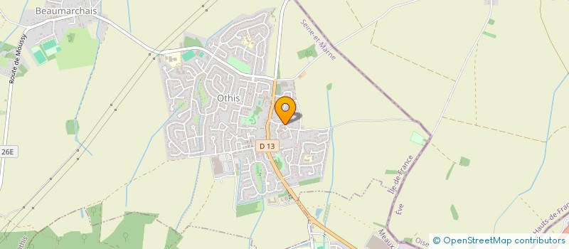 localisation de l'entreprise MONSIEUR SERGE DEHU  OTHIS