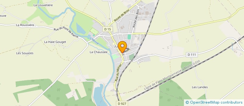 localisation de l'entreprise MONSIEUR SERGE DELACHAUME à VALD'YERRE