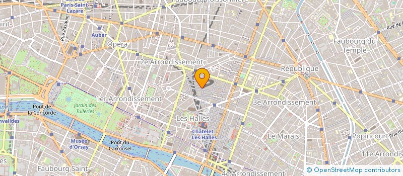 localisation de l'entreprise MONSIEUR SERGE DELAGE à PARIS