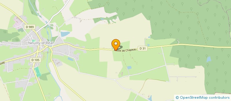 localisation de l'entreprise MONSIEUR SERGE DELAIRIN  NEUILLY-LE-REAL