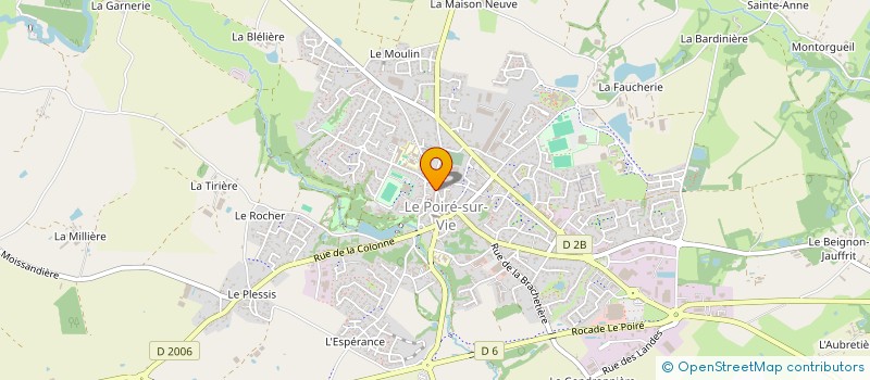 localisation de l'entreprise MONSIEUR SERGE DELAMPLE à LE POIRE-SUR-VIE