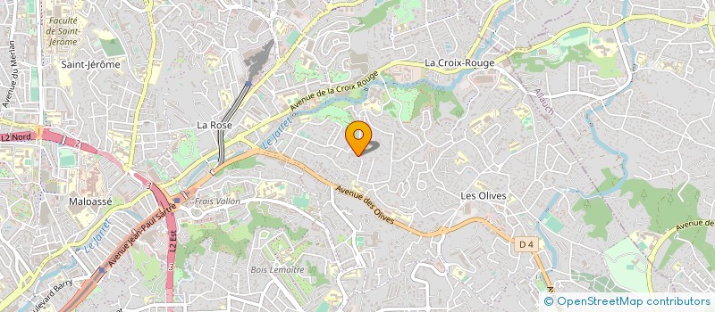 localisation de l'entreprise MONSIEUR SERGE DELFINO à MARSEILLE