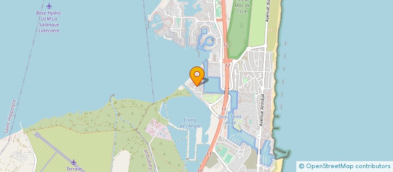 localisation de l'entreprise MONSIEUR SERGE DELPECH  LE BARCARES