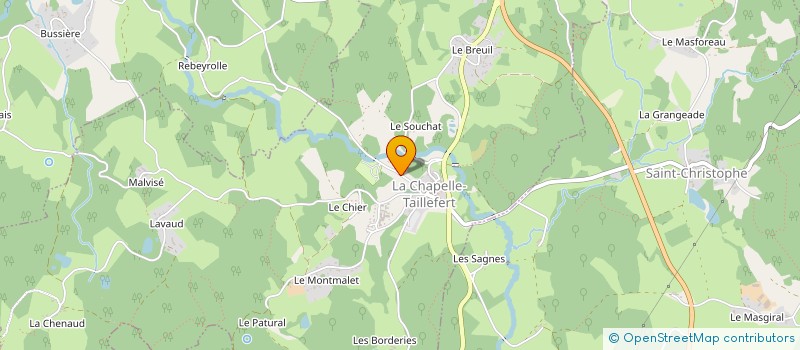 localisation de l'entreprise MONSIEUR SERGE DEN DEKKER  LA CHAPELLE-TAILLEFERT
