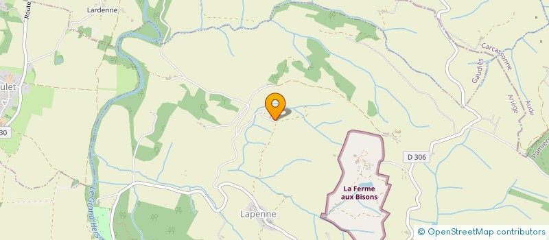 localisation de l'entreprise MONSIEUR SERGE DENAT à LAPENNE