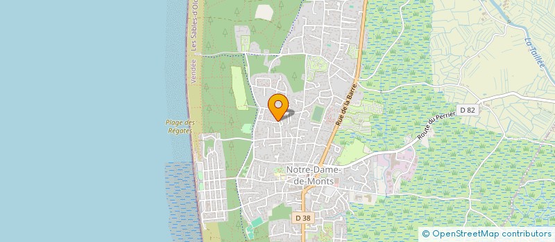 localisation de l'entreprise MONSIEUR SERGE DERVAUX  NOTRE-DAME-DE-MONTS