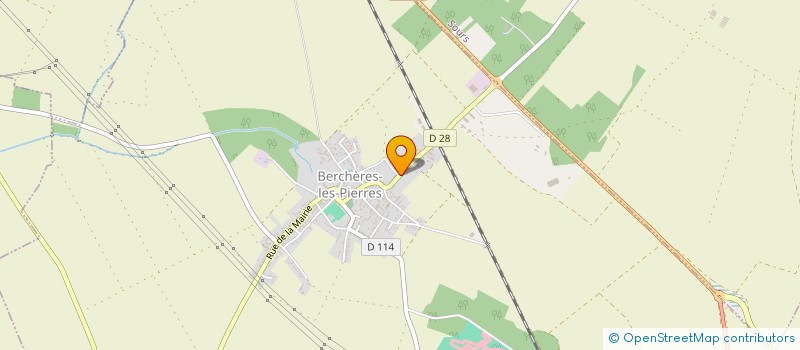 localisation de l'entreprise MONSIEUR SERGE DESBORDES à BERCHERES-LES-PIERRES
