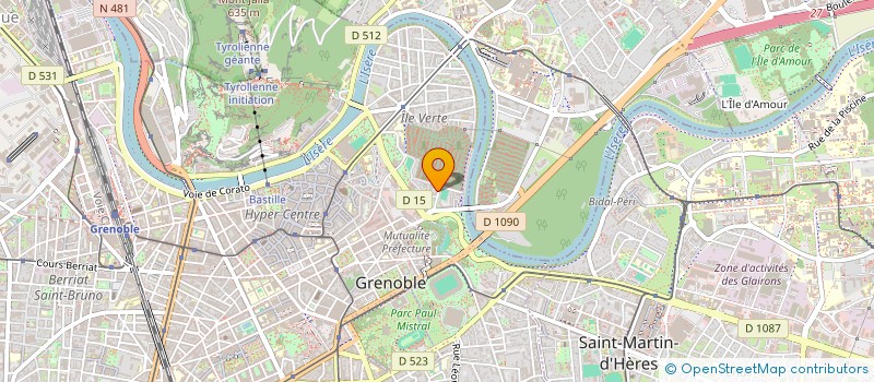 localisation de l'entreprise MONSIEUR SERGE DESFONDS  GRENOBLE