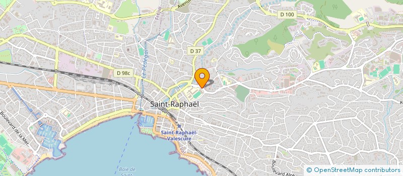 localisation de l'entreprise MONSIEUR SERGE DESPRES  SAINT-RAPHAEL