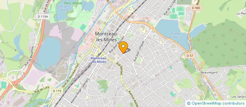 localisation de l'entreprise MONSIEUR SERGE DI BENEDETTO à MONTCEAU-LES-MINES
