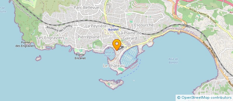 localisation de l'entreprise MONSIEUR SERGE DI MAGGIO à BANDOL