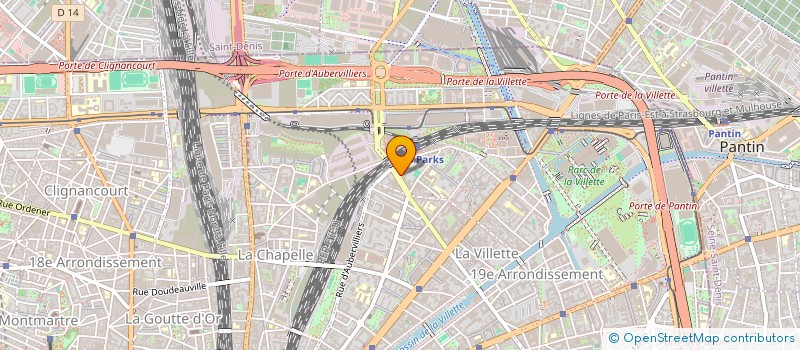 localisation de l'entreprise MONSIEUR SERGE DOH  PARIS