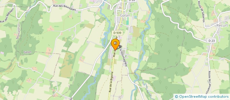 localisation de l'entreprise MONSIEUR SERGE DOMENICHI  GALAN