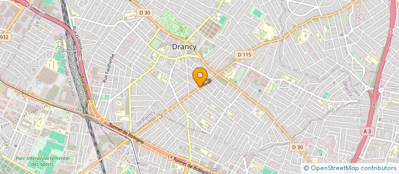 localisation de l'entreprise MONSIEUR SERGE DOMINGUES à DRANCY