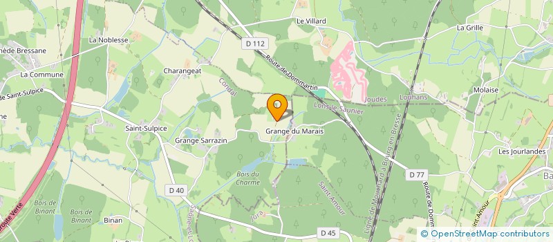 localisation de l'entreprise MONSIEUR SERGE DONGUY  CONDAL