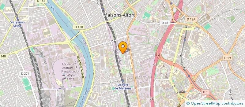 localisation de l'entreprise MONSIEUR SERGE DOORGACHURN  MAISONS-ALFORT