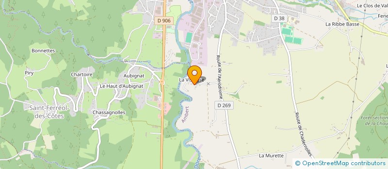 localisation de l'entreprise MONSIEUR SERGE DOUARRE  AMBERT