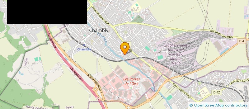 localisation de l'entreprise MONSIEUR SERGE DOZ  CHAMBLY