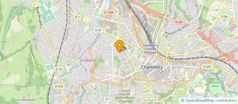localisation de l'entreprise MONSIEUR SERGE DRIJAKOFF à CHAMBERY
