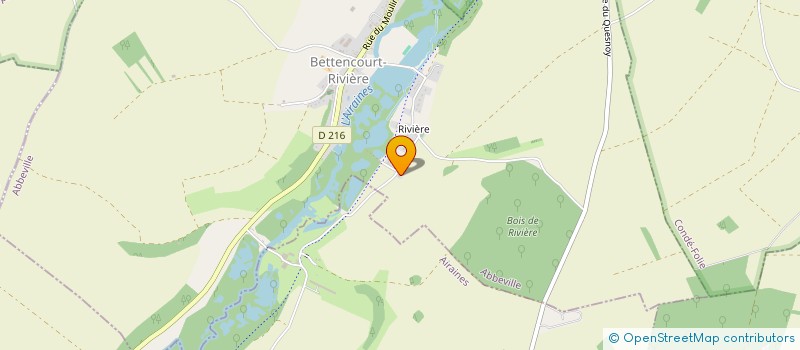localisation de l'entreprise MONSIEUR SERGE DROUVIN  BETTENCOURT-RIVIERE
