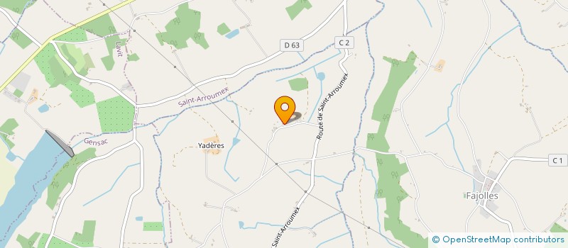 localisation de l'entreprise MONSIEUR SERGE DUCASSE  COUTURES