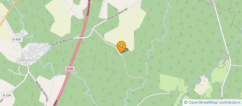 localisation de l'entreprise MONSIEUR SERGE DUCOS  RETJONS