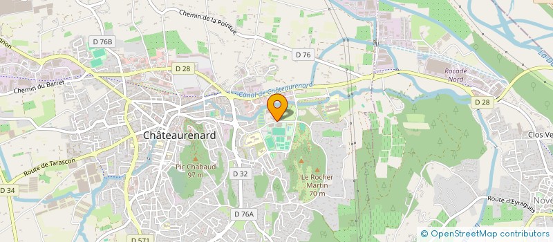 localisation de l'entreprise MONSIEUR SERGE DUNAND  CHATEAURENARD