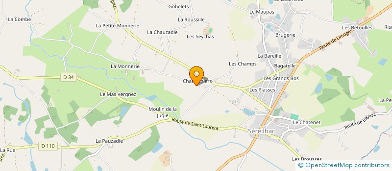localisation de l'entreprise MONSIEUR SERGE DUNAUD à SEREILHAC