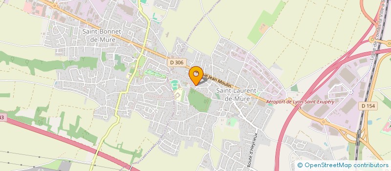 localisation de l'entreprise MONSIEUR SERGE DUPLAIX  SAINT-LAURENT-DE-MURE