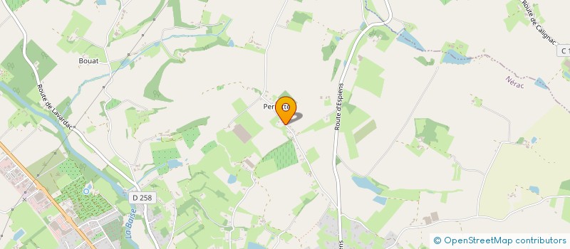 localisation de l'entreprise MONSIEUR SERGE DUPOUY  NOMDIEU