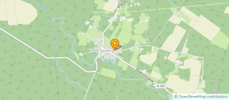 localisation de l'entreprise MONSIEUR SERGE DUPRAT  SAINT-JUSTIN