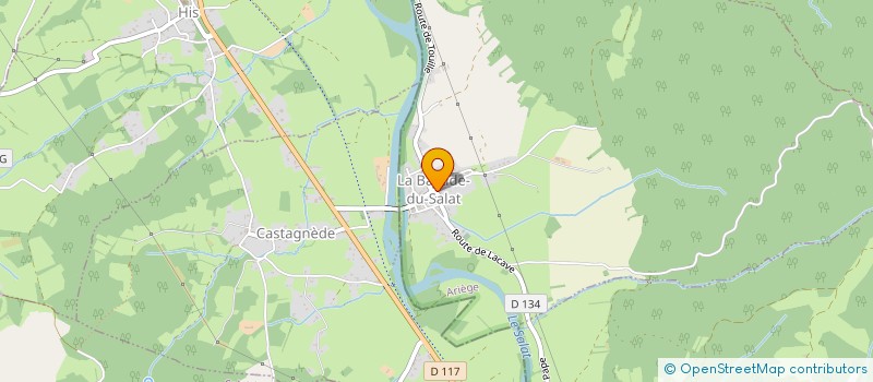 localisation de l'entreprise MONSIEUR SERGE DUPUY à LA BASTIDE-DU-SALAT