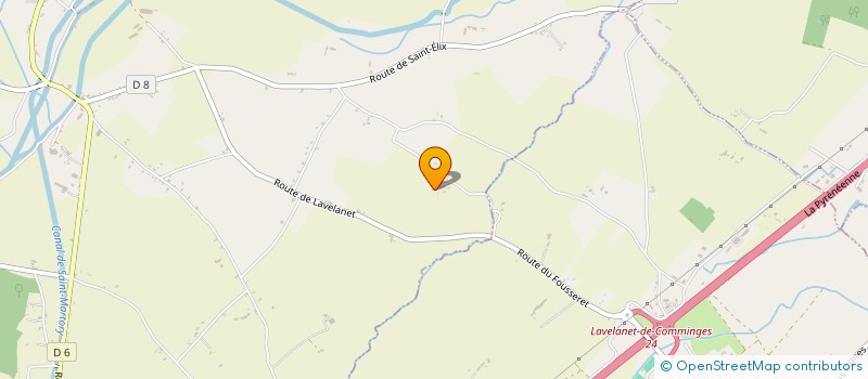 localisation de l'entreprise MONSIEUR SERGE DURANTON  LE FOUSSERET