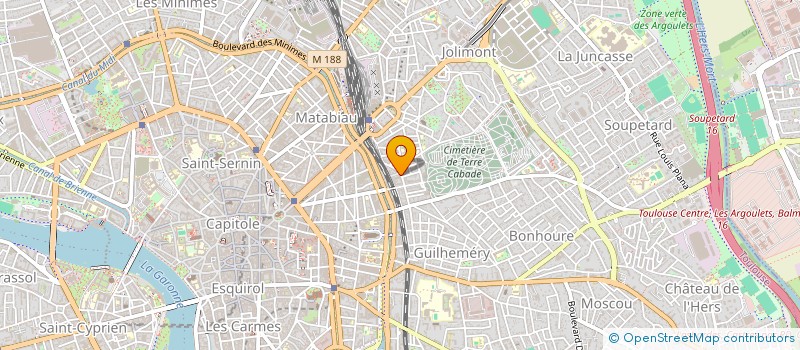 localisation de l'entreprise MONSIEUR SERGE DUTEUIL à TOULOUSE