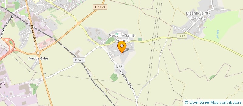 localisation de l'entreprise MONSIEUR SERGE DUTFOY  NEUVILLE-SAINT-AMAND