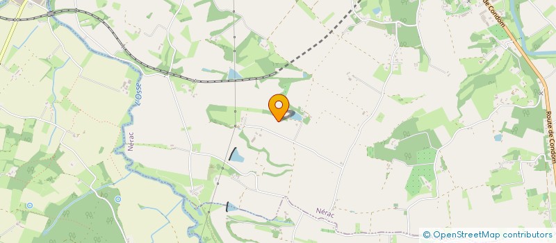 localisation de l'entreprise MONSIEUR SERGE DUTHIL  NERAC