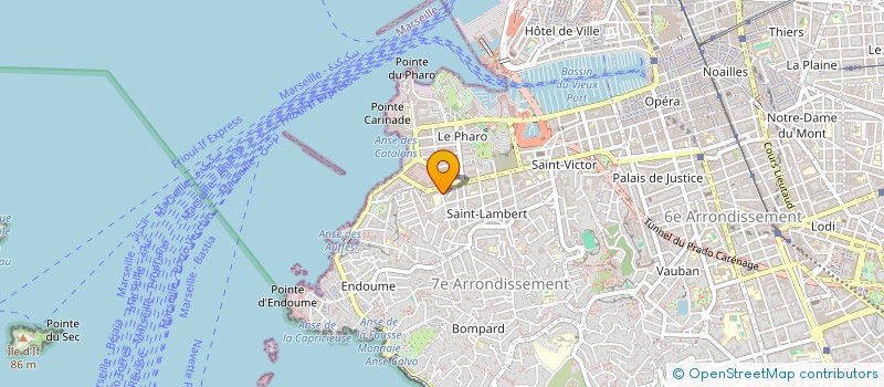 localisation de l'entreprise MONSIEUR SERGE DUTILLEUL à MARSEILLE