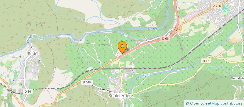 localisation de l'entreprise MONSIEUR SERGE DUTOIT  BOULETERNERE