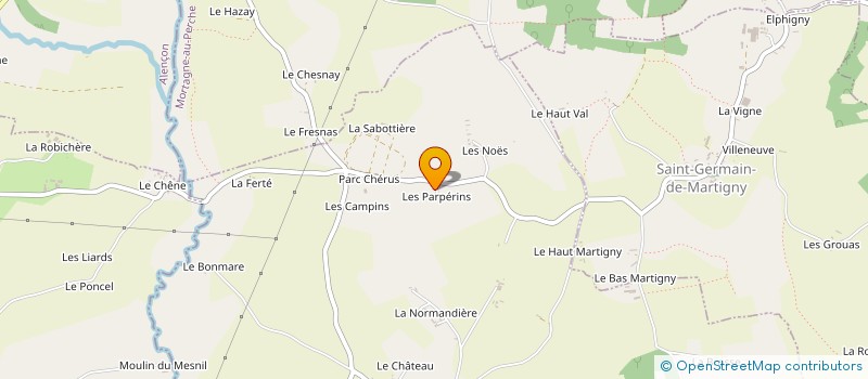 localisation de l'entreprise MONSIEUR SERGE DUTREIX à CHAMPEAUX SUR SARTHE