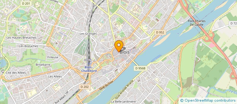 localisation de l'entreprise MONSIEUR SERGE DUVERMY  BLOIS