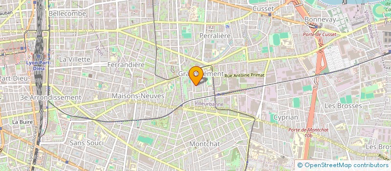 localisation de l'entreprise MONSIEUR SERGE-EDOUARD GHESQUIERES  VILLEURBANNE