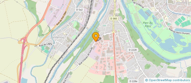 localisation de l'entreprise MONSIEUR SERGE ELBAZ à MAREUIL-LES-MEAUX