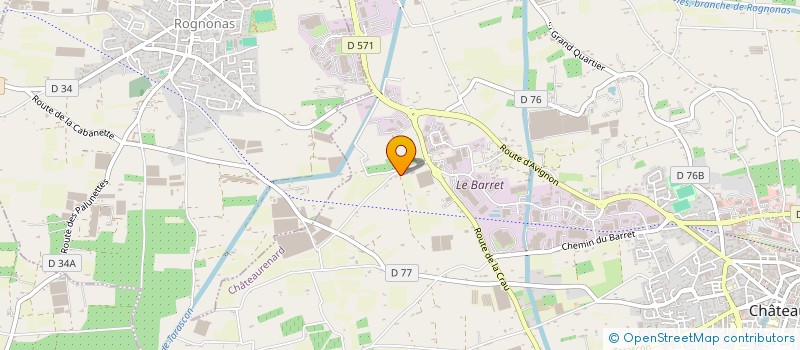 localisation de l'entreprise MONSIEUR SERGE EMERIC à CHATEAURENARD